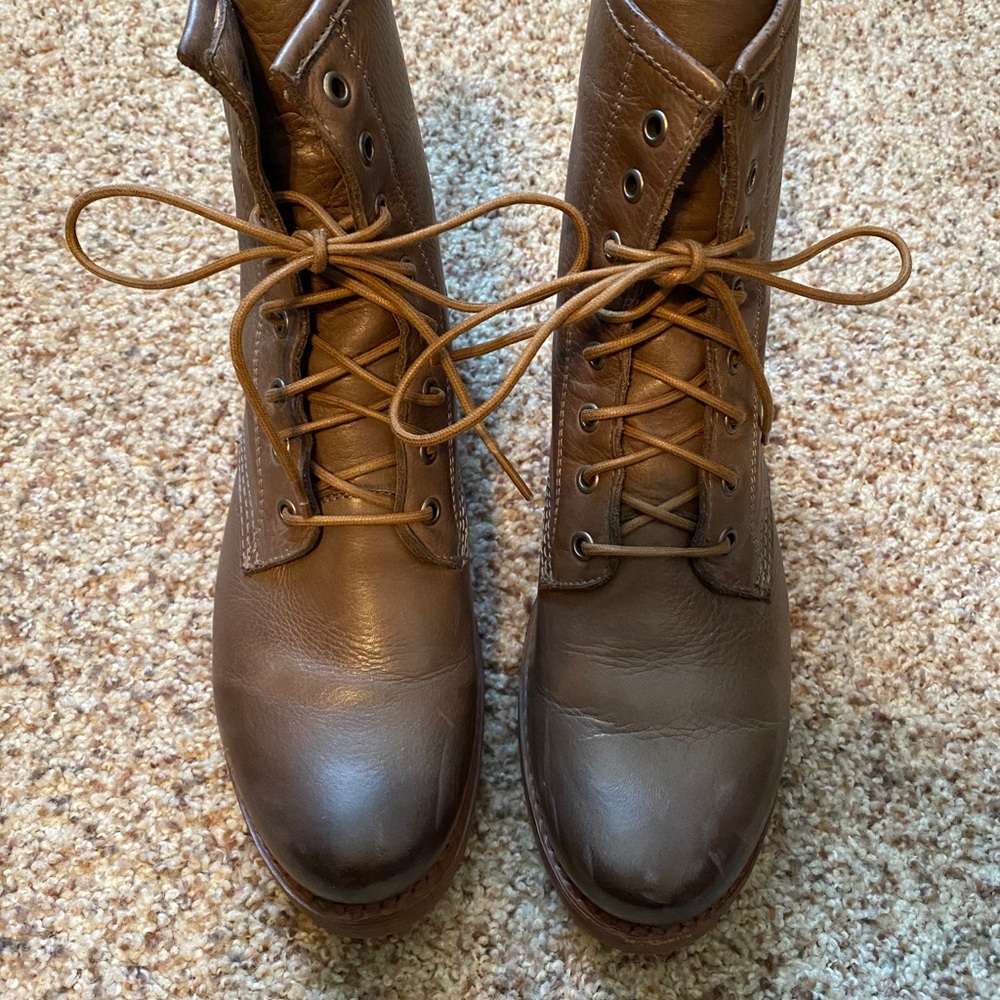 Frye Veronica Combat Boots